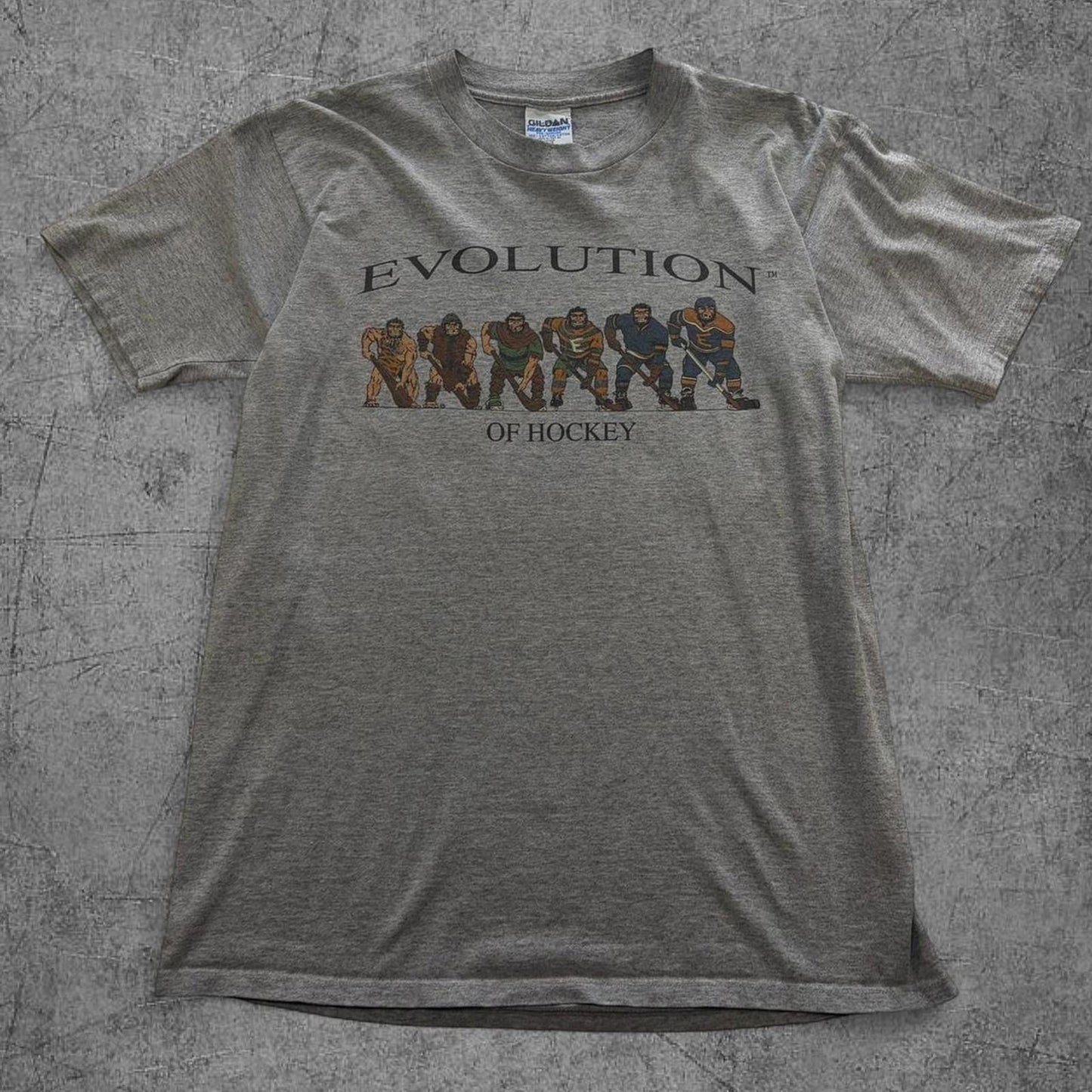90s Evolution of Hockey Tee - L