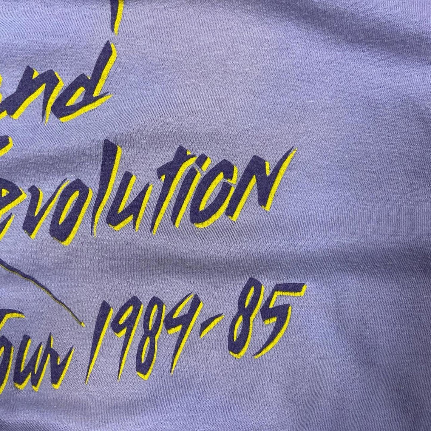 1984/1985 Prince & The Revolution Tour Tee - L