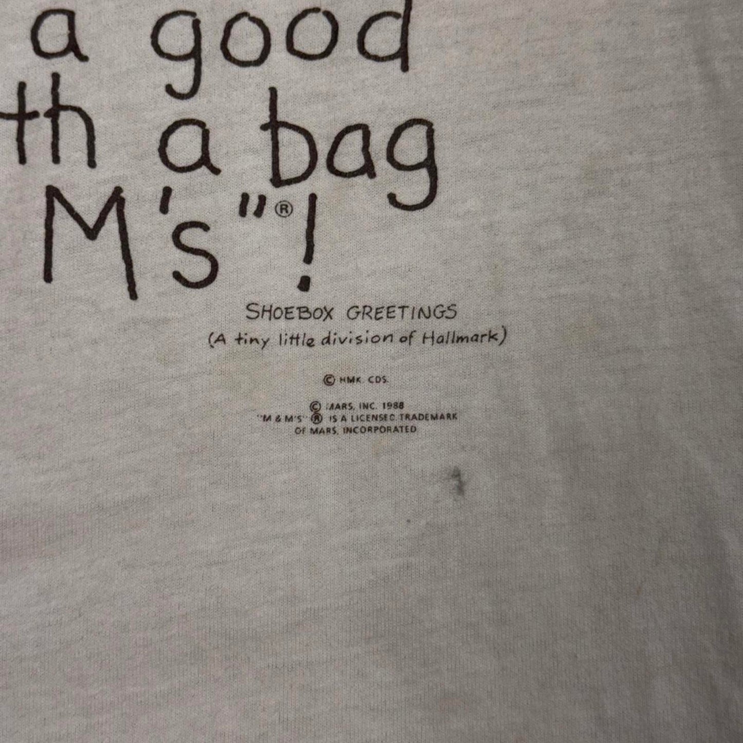 Vintage 1988 M&M Promo Tee - M