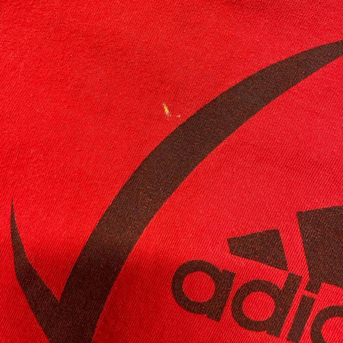 Vintage Red Adidas Tee - XL
