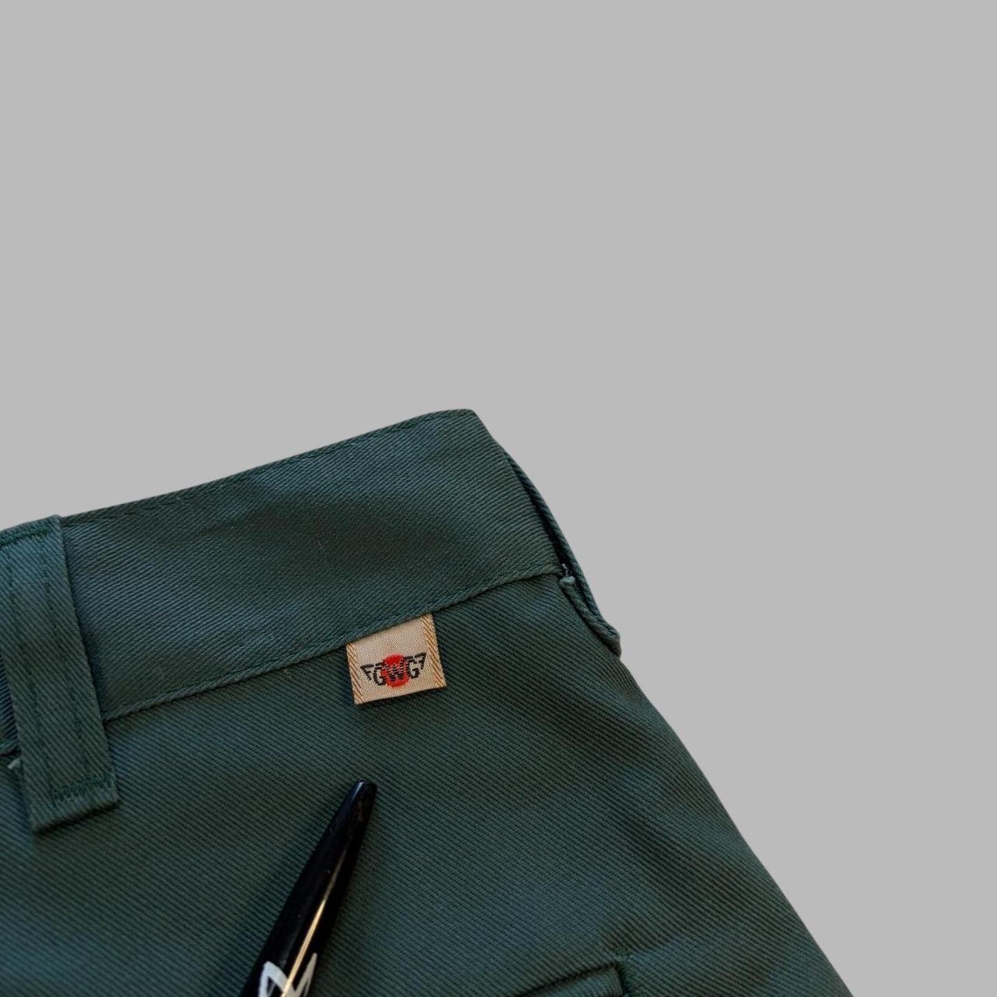 80s GWG green trousers - 32