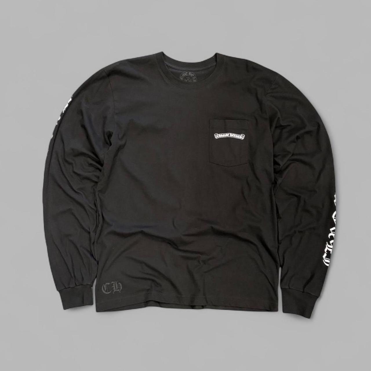 Chrome Hearts Scroll Logo Pocket Long Sleeve - L
