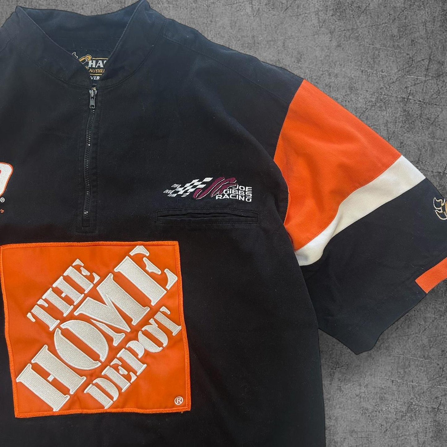 Vintage NASCAR Home Depot Racing Pull Over - XL