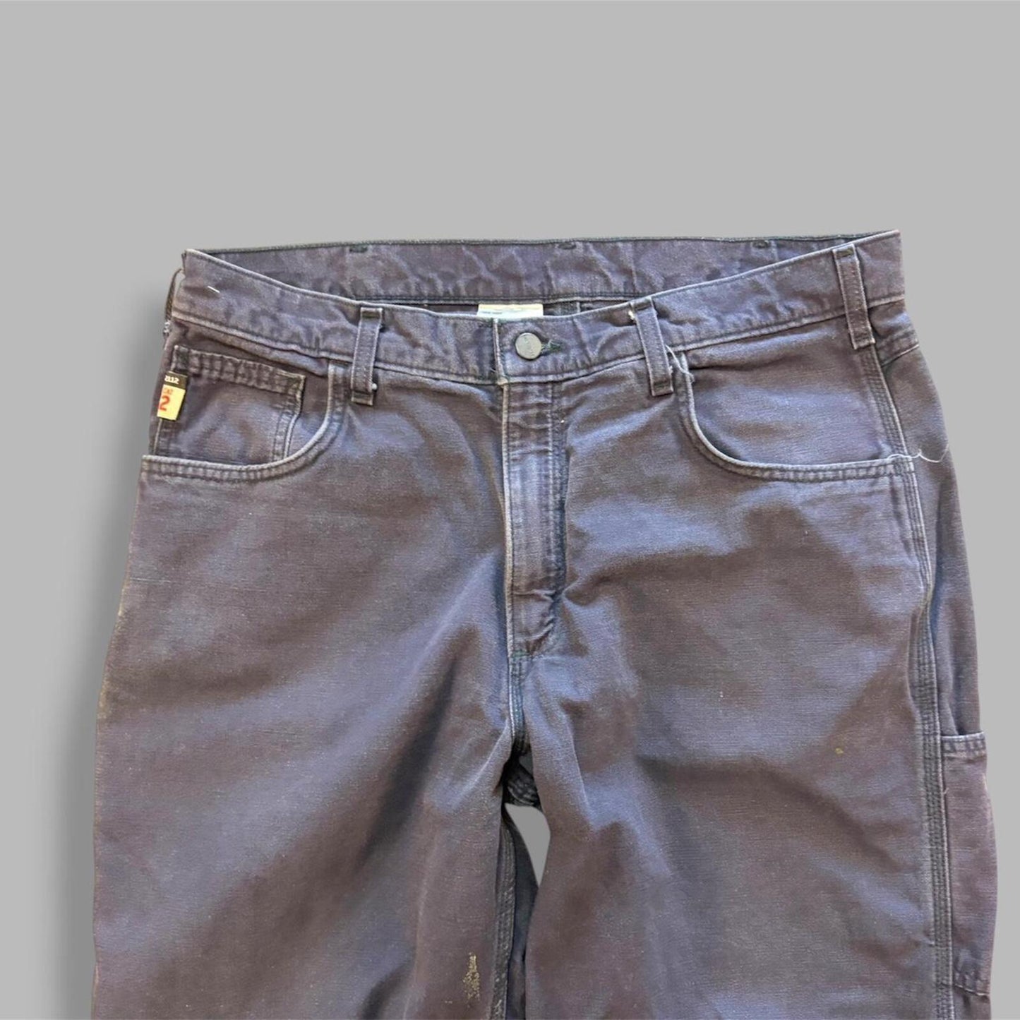 Carhartt FR Navy Carpenter Pants - 36