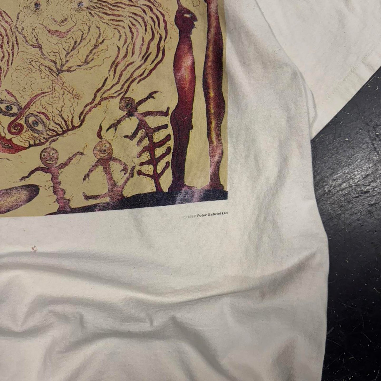 1992 Peter Gabriel Genesis Diggin in the Dirt Peter Gabriel - XL