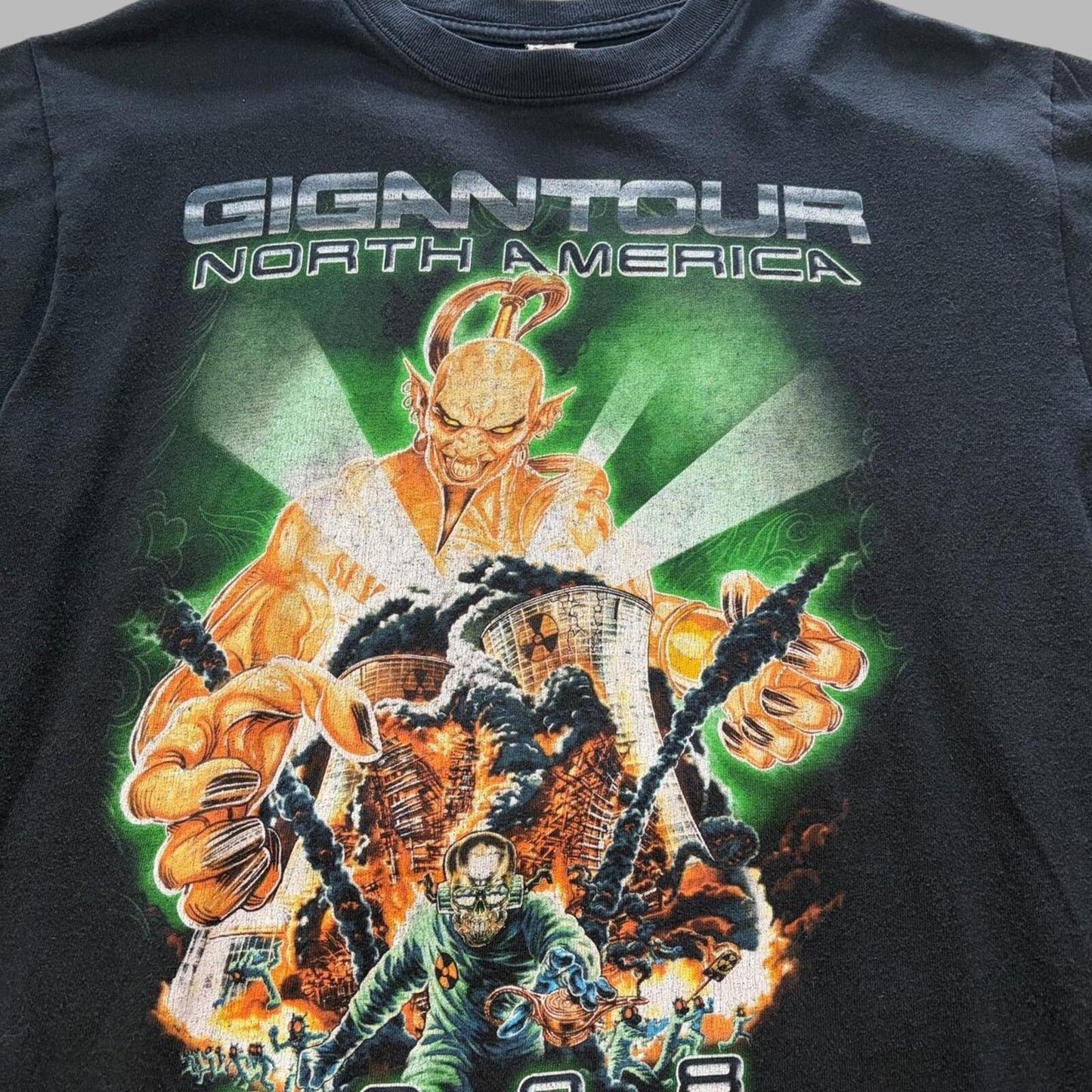 2008 Gigantour Metal Tour Tee - L