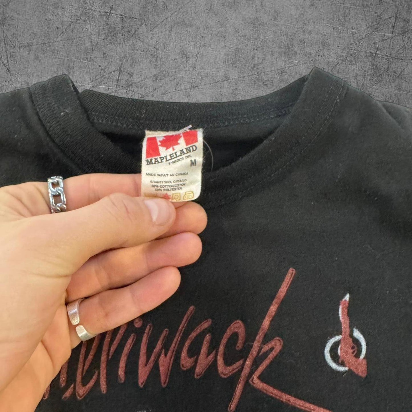 1980s Chilliwack The Magnum Opus Tour Ringer Tee - M