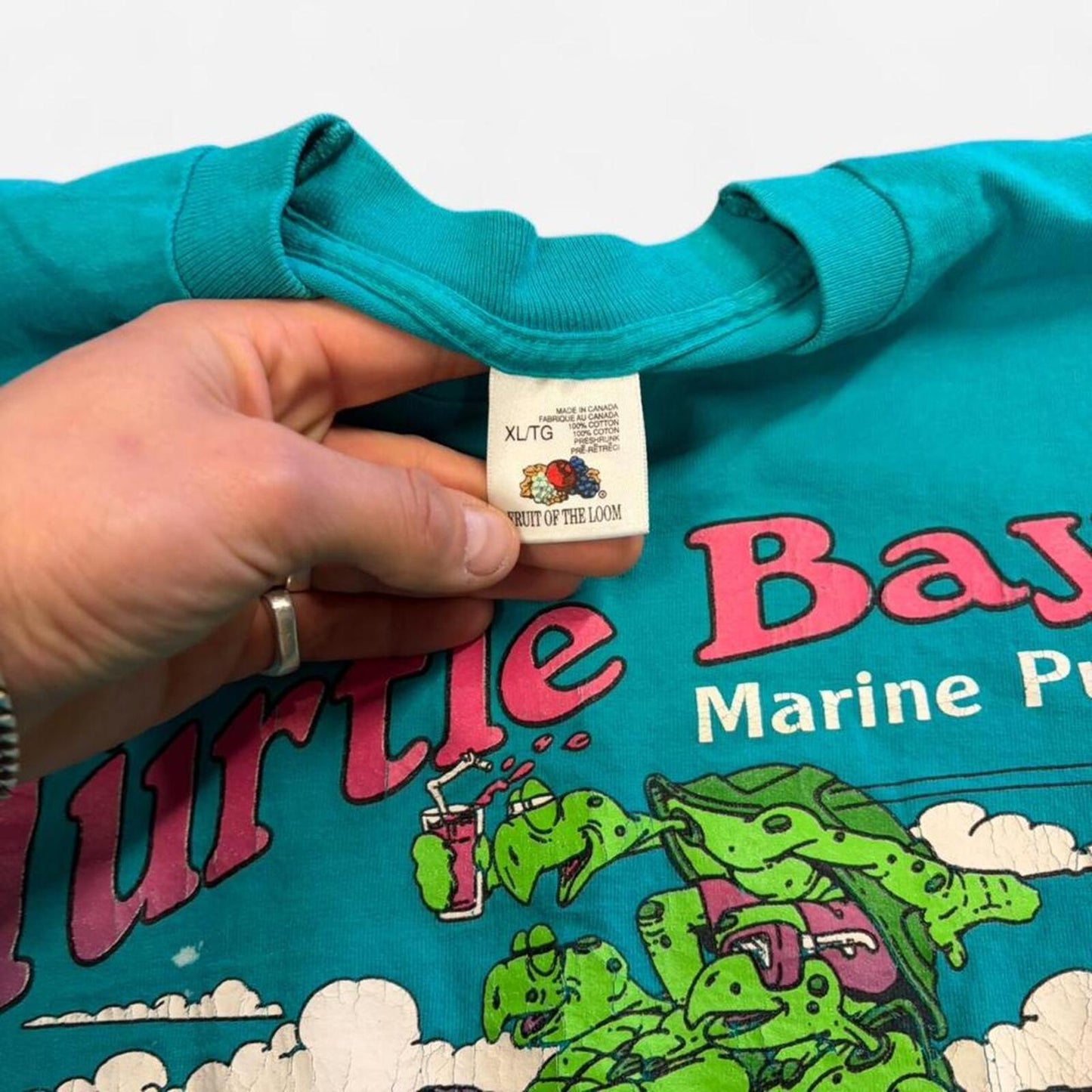 90s Turtle Bay Waterski Tee - XL