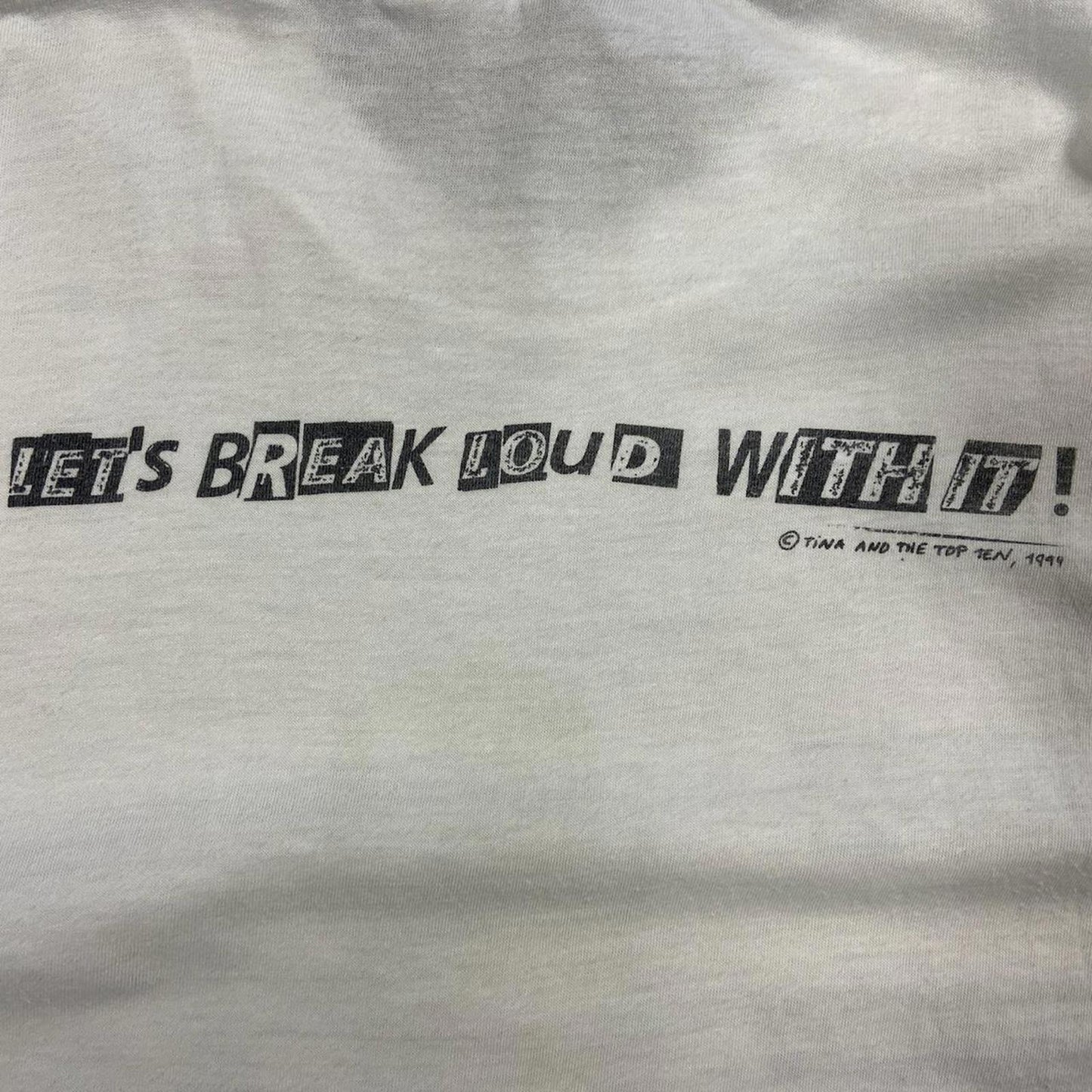 1994 Tina and the Top Ten Teenage Drool Tour Tee - L