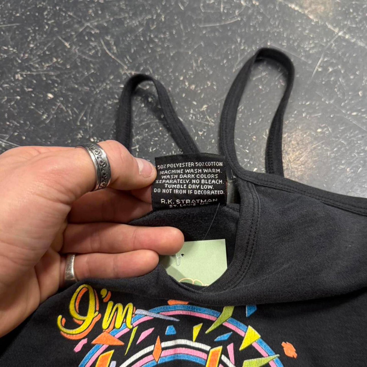 1980s Harley Davidson Women’s Tank Top - L