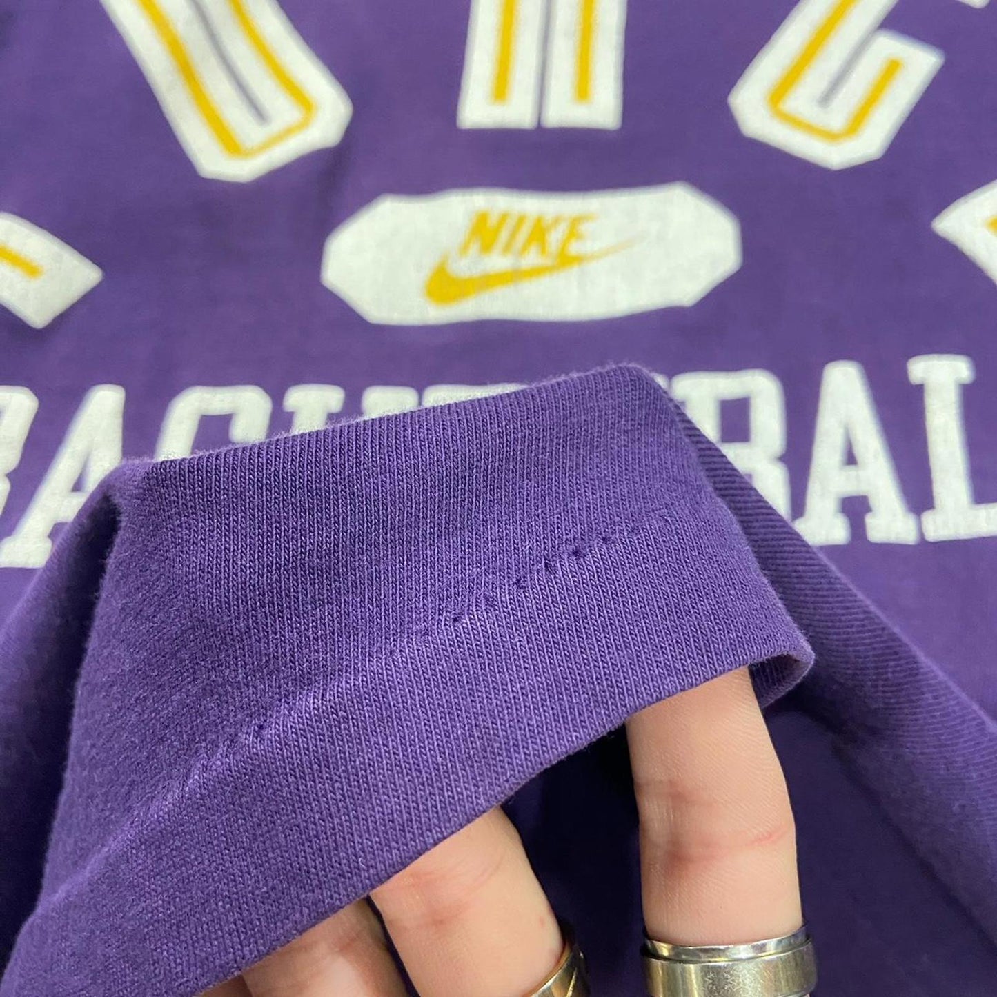 1990s Nike Force Basketball Tee - M