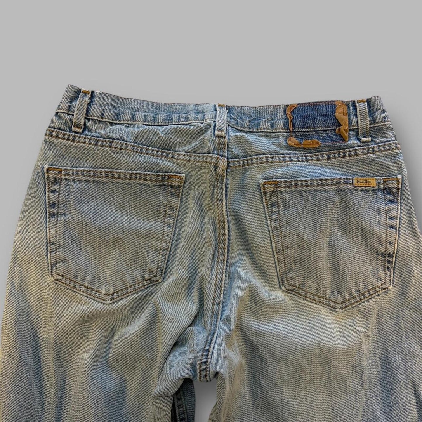 Y2K levis distressed and faded jeans - 36