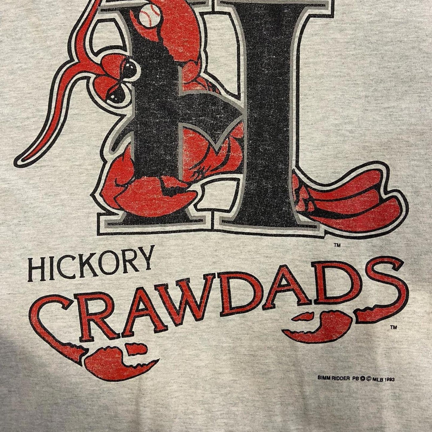 1993 Hickory Crawdads Tee - M