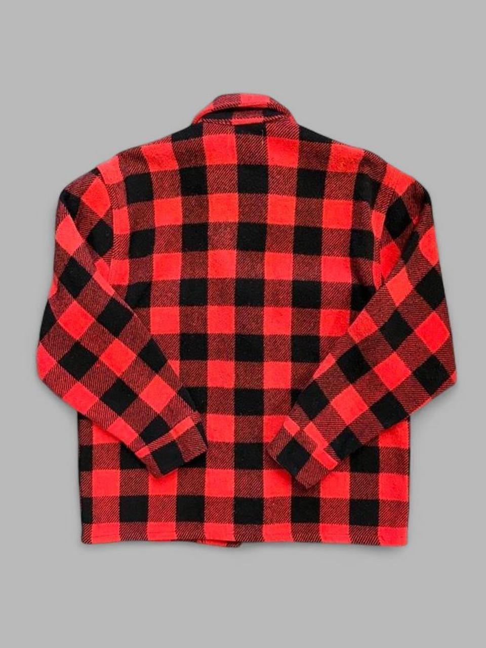 1950s Regent Wool Plaid Button Up - M