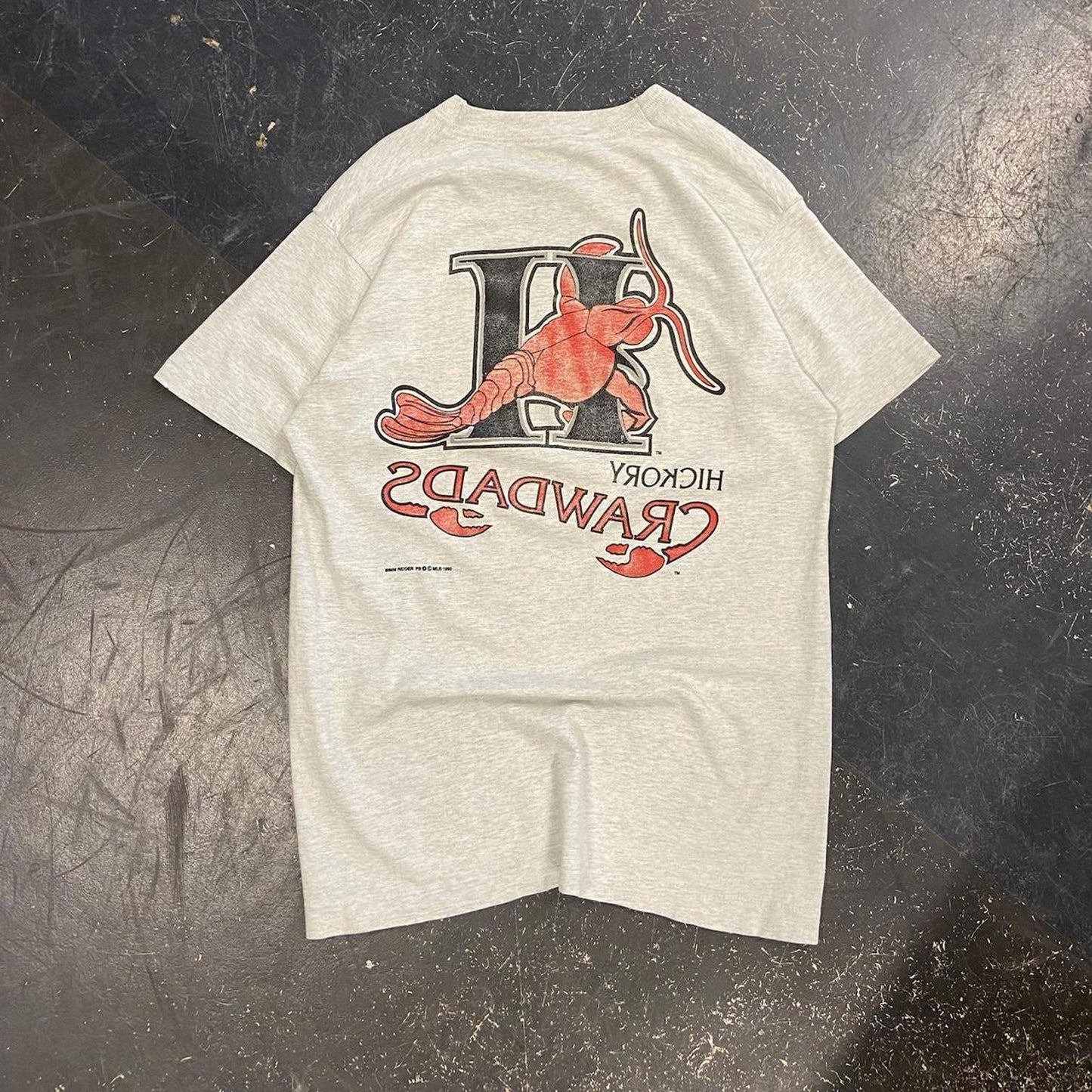 1993 Hickory Crawdads Tee - M