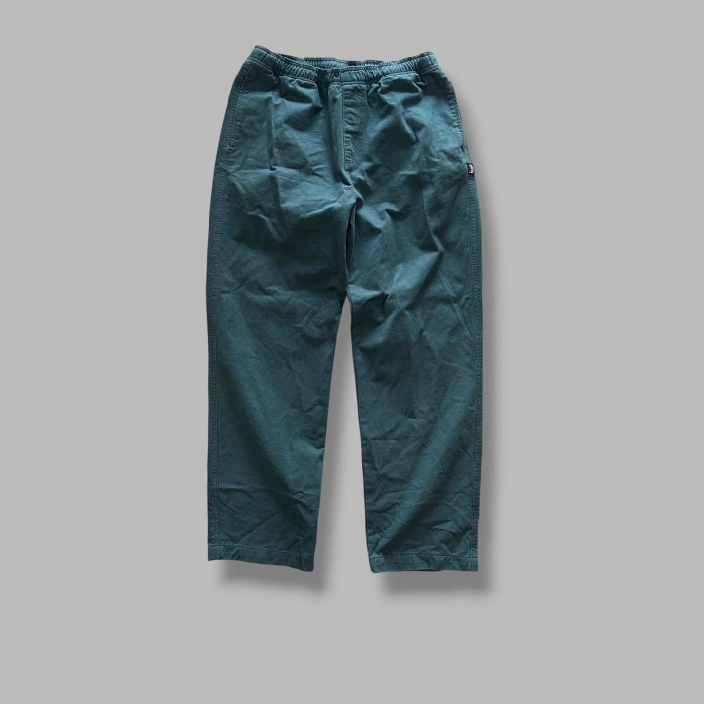 Stüssy Green/Turquoise Baggy Pants - L
