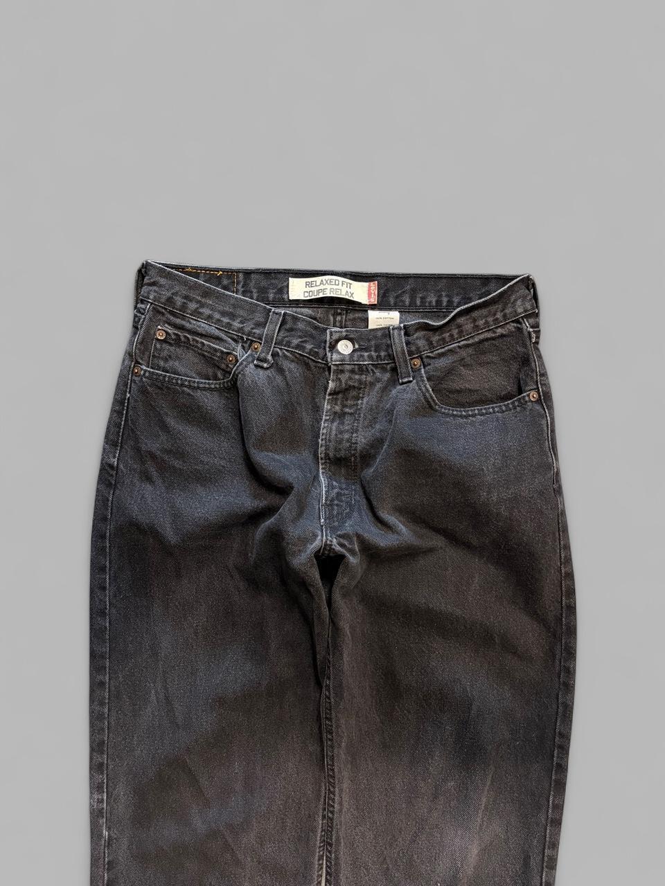 Y2K Black Loose Fit Levi 550 Jeans - 32