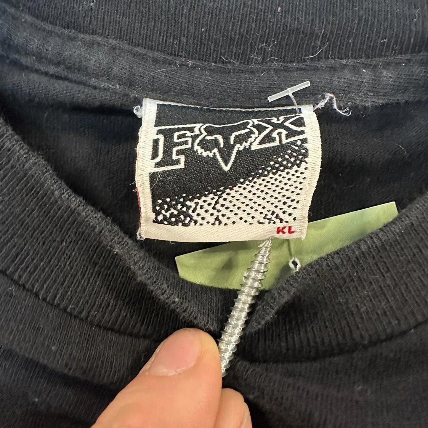 Y2K Fox Racing Baby Tee - S