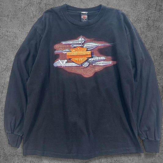 1995 Harley Davidson Long Sleeve - XL
