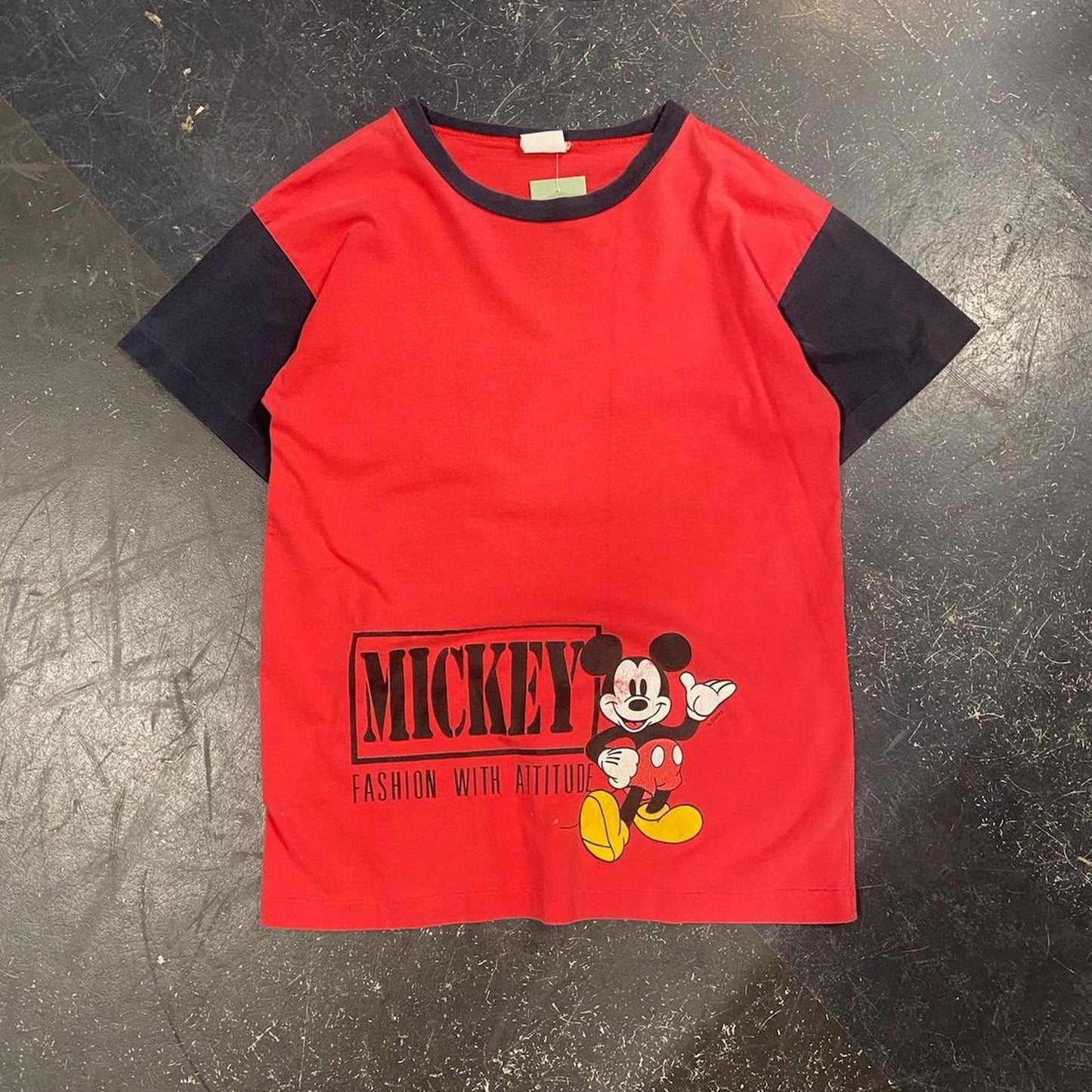 90s Mickey Mouse Fashion With Attitude Disney Tee - L