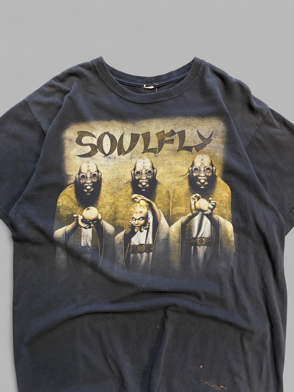 2010 Soulfly Omen Metal Tour Tee - L