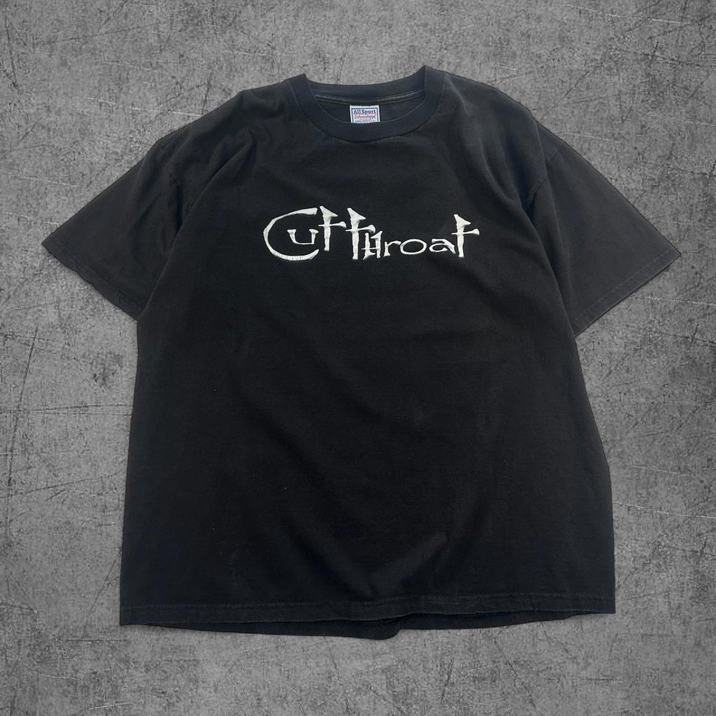 Vintage 90s Cutthroat Tour Tee - XL