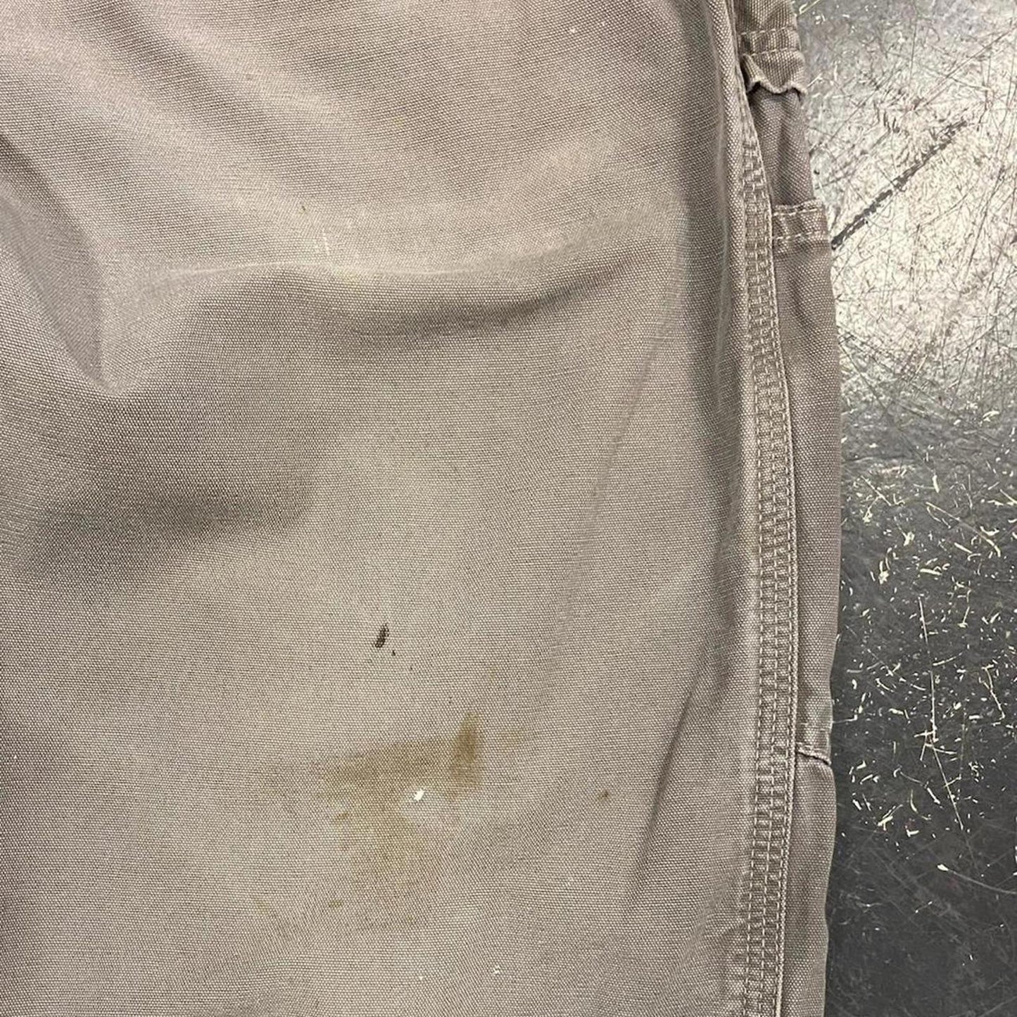 Grey Carhartt Loose Fit Work Pants - 38