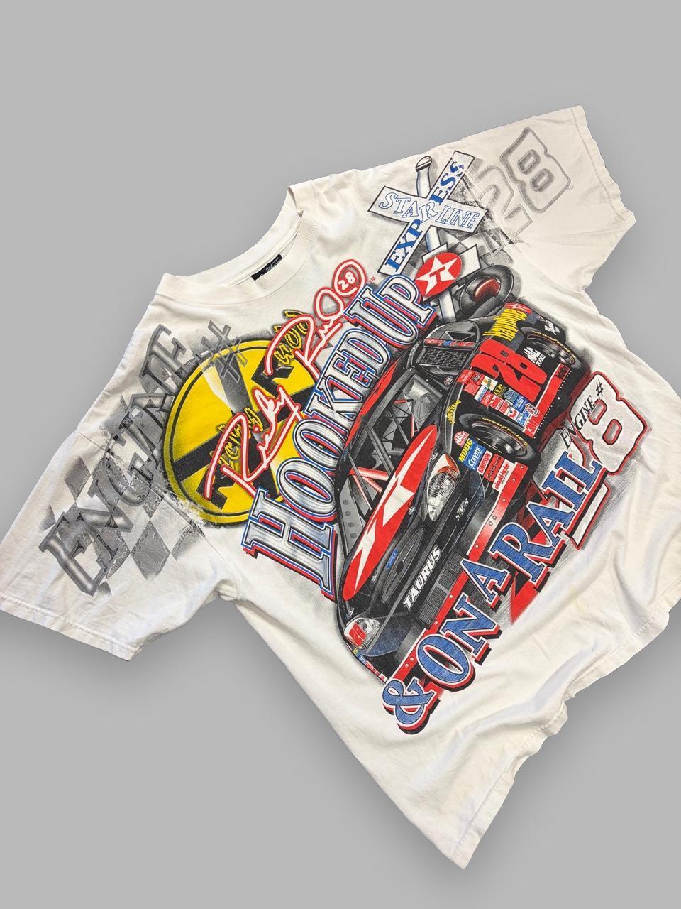 Vintage Ricky Mud NASCAR AOP Tee - XL